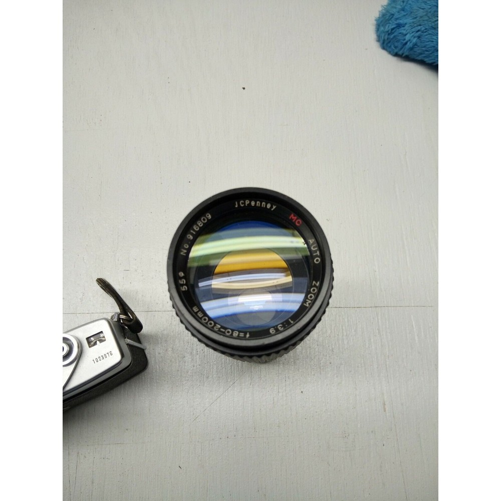 JC Penney Camera Lens Auto MC Zoom 1:3.9 f= 80-200mm No. 916809
